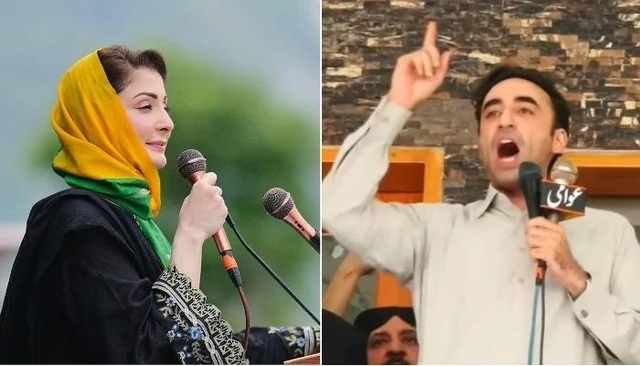 PPP and PML-N continued to trade barbs over (AJK) elections