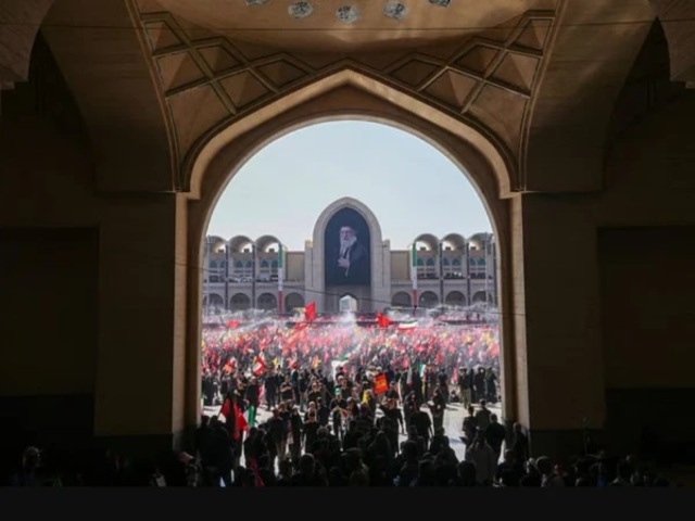 funeral procession ali khamenei