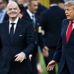 Trump says would be 'terrible mistake' to replace Fifa's Infantino