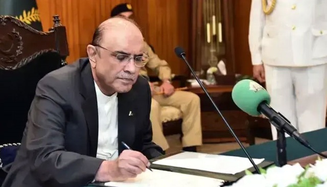 asif zardari president
