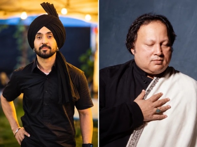 Diljit Dosanjh pays tribute to Nusrat Fateh Ali Khan