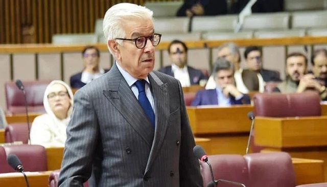 defence minister khawaja asif